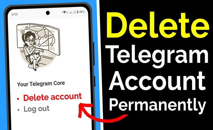 how to delete telegram account