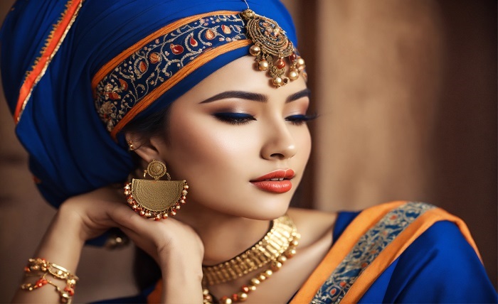 stylish back hand mehndi design