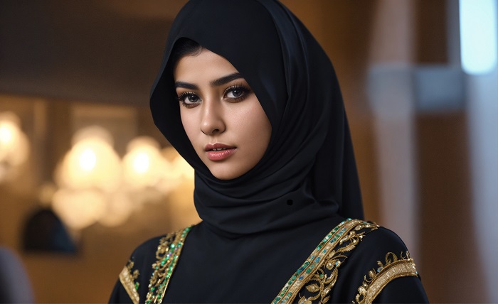 বোরকা পরা মেয়েদের পিক